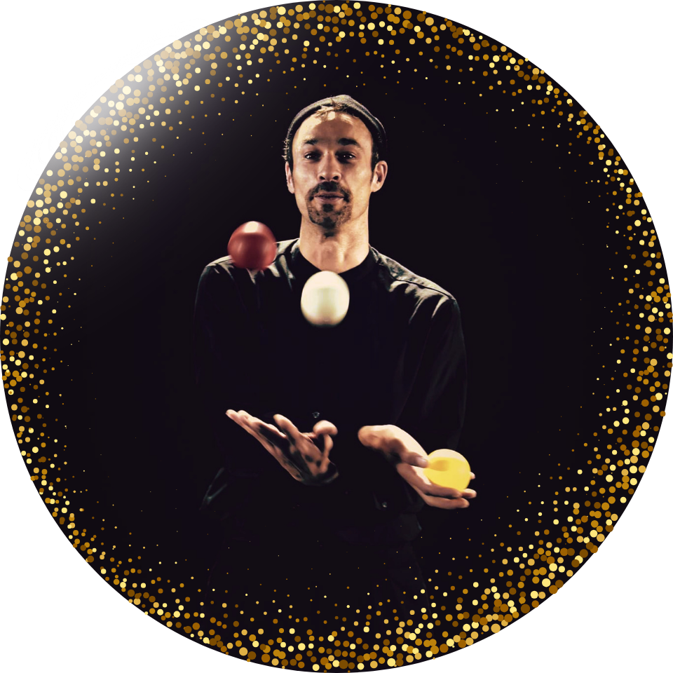 troubadour à paillettes